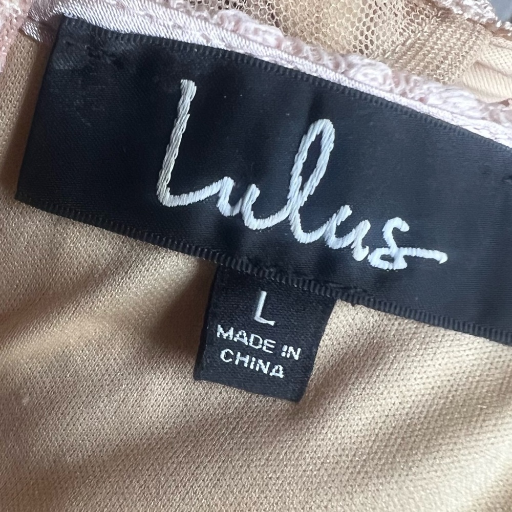 Lulu’s Pink Forever And Always Gown View 5